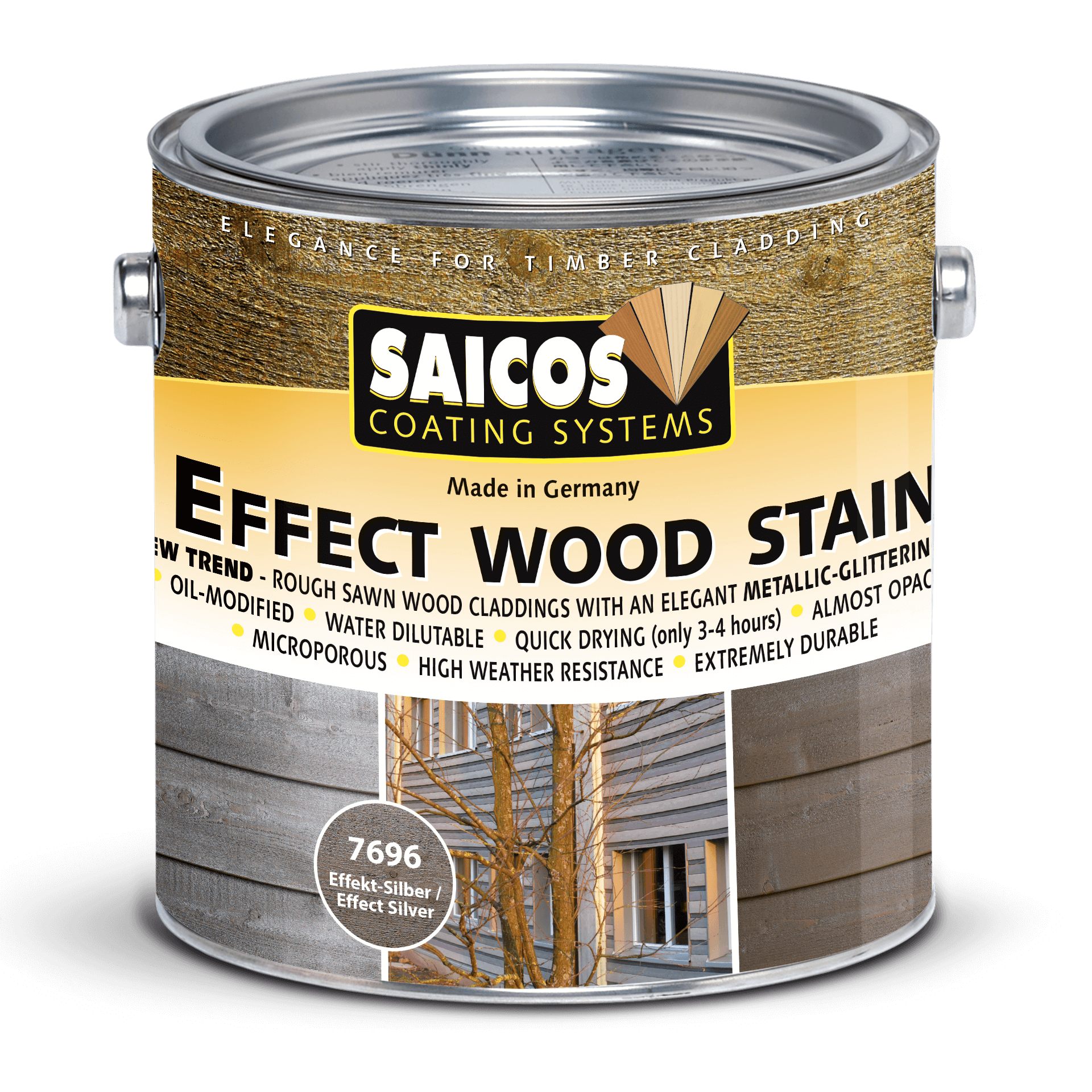 76xx Effekt-Lasur 2,5 GB Saicos englisch Effect Wood Stain