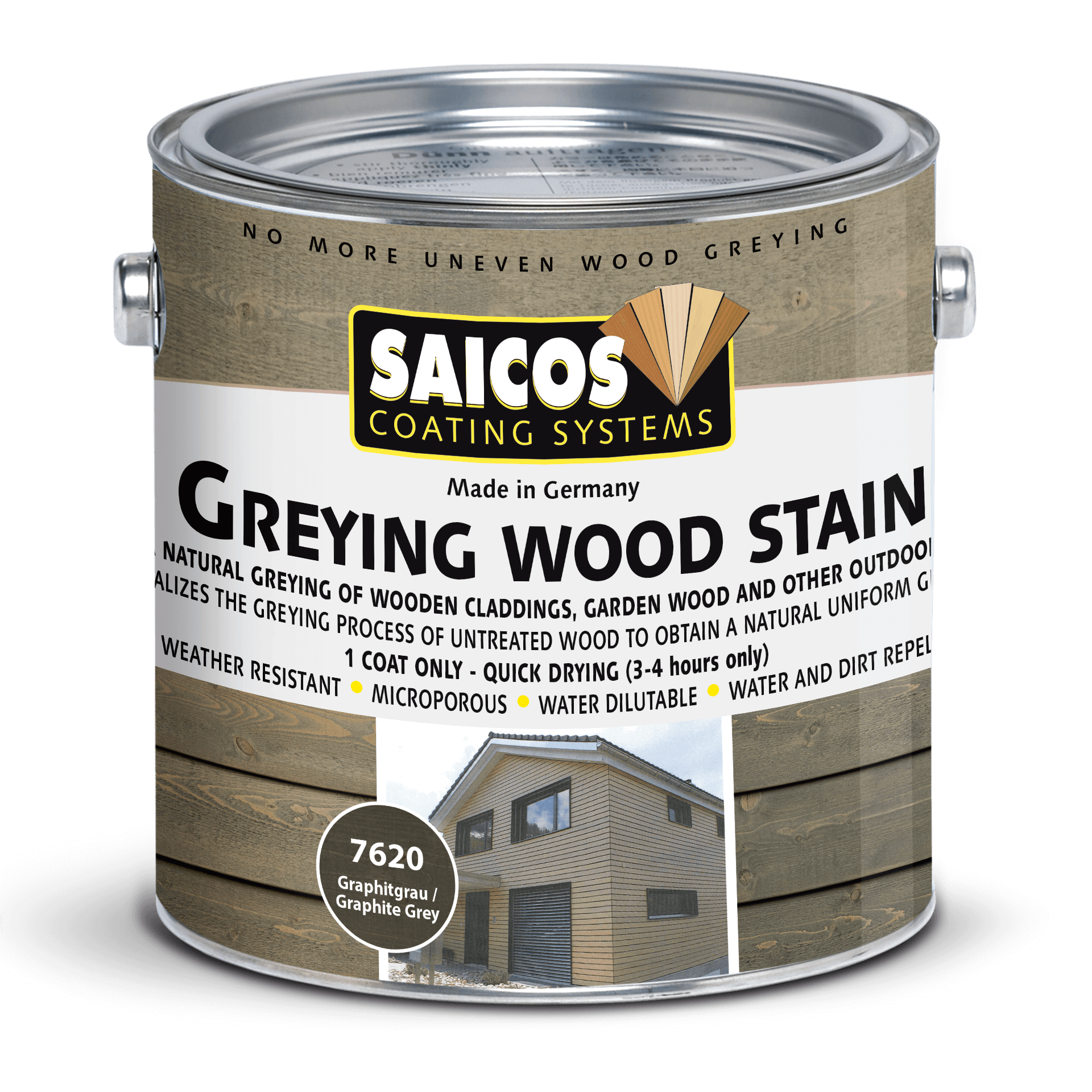 Saicos Greying Wood Stain englisch