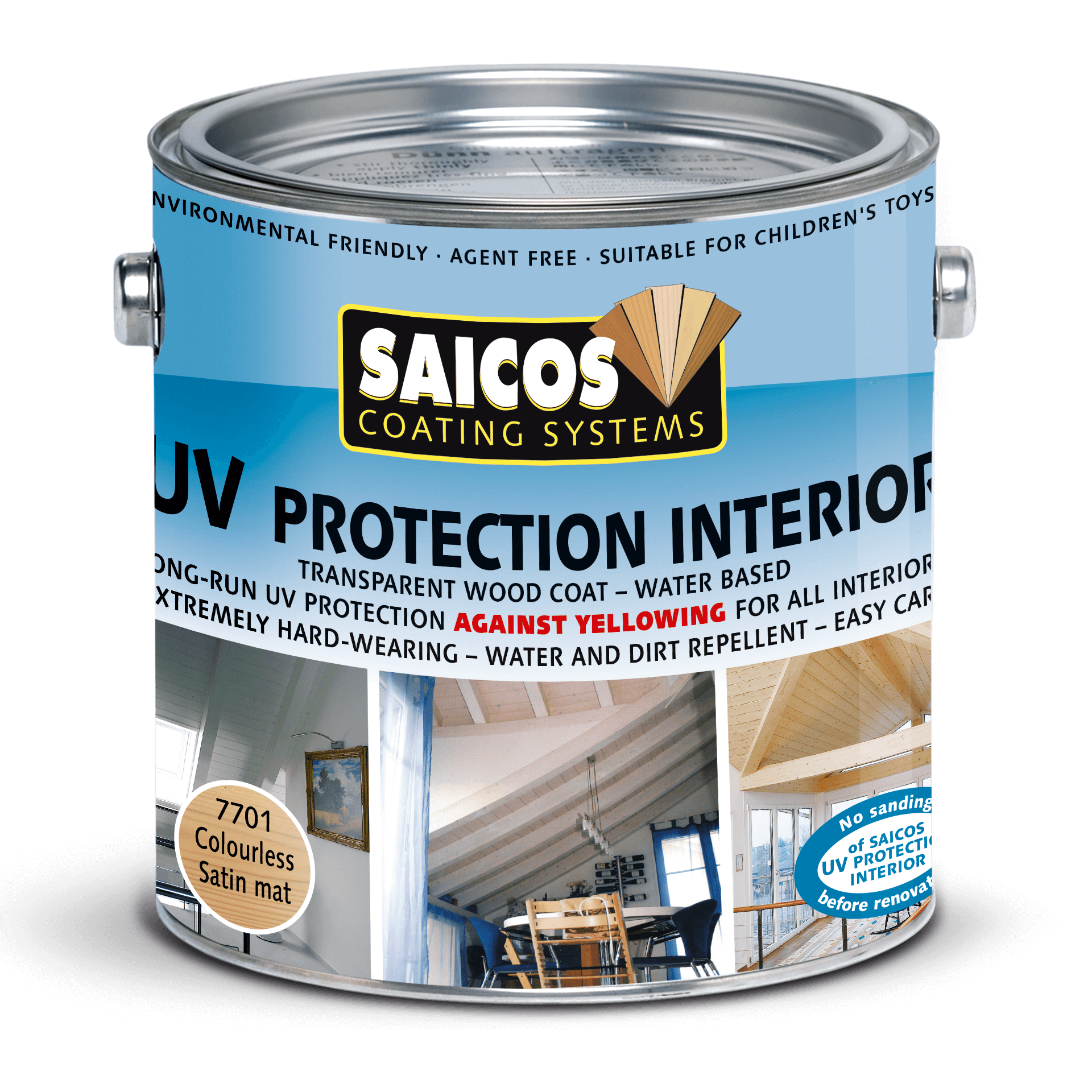 Lasure pour bois d'intérieur SAICOS (SAICOS indoor wood stain) : votre  protection contre les UV conçue pour les bois d'intérieur