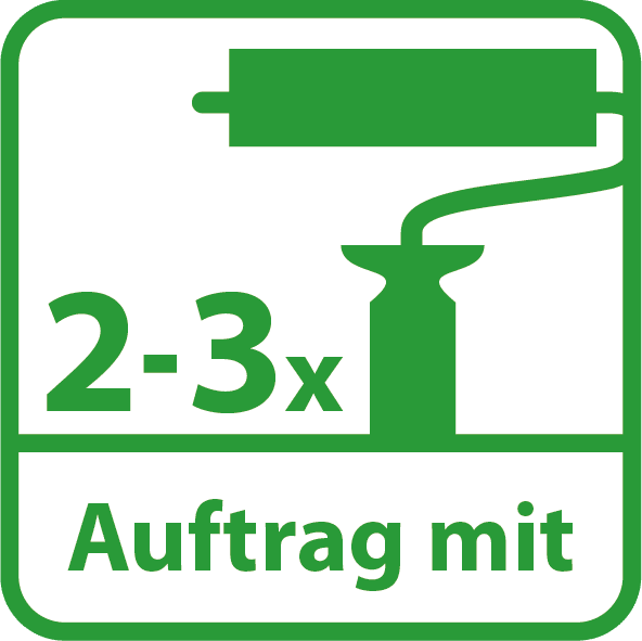 Saicos Auftragen mit Rolle