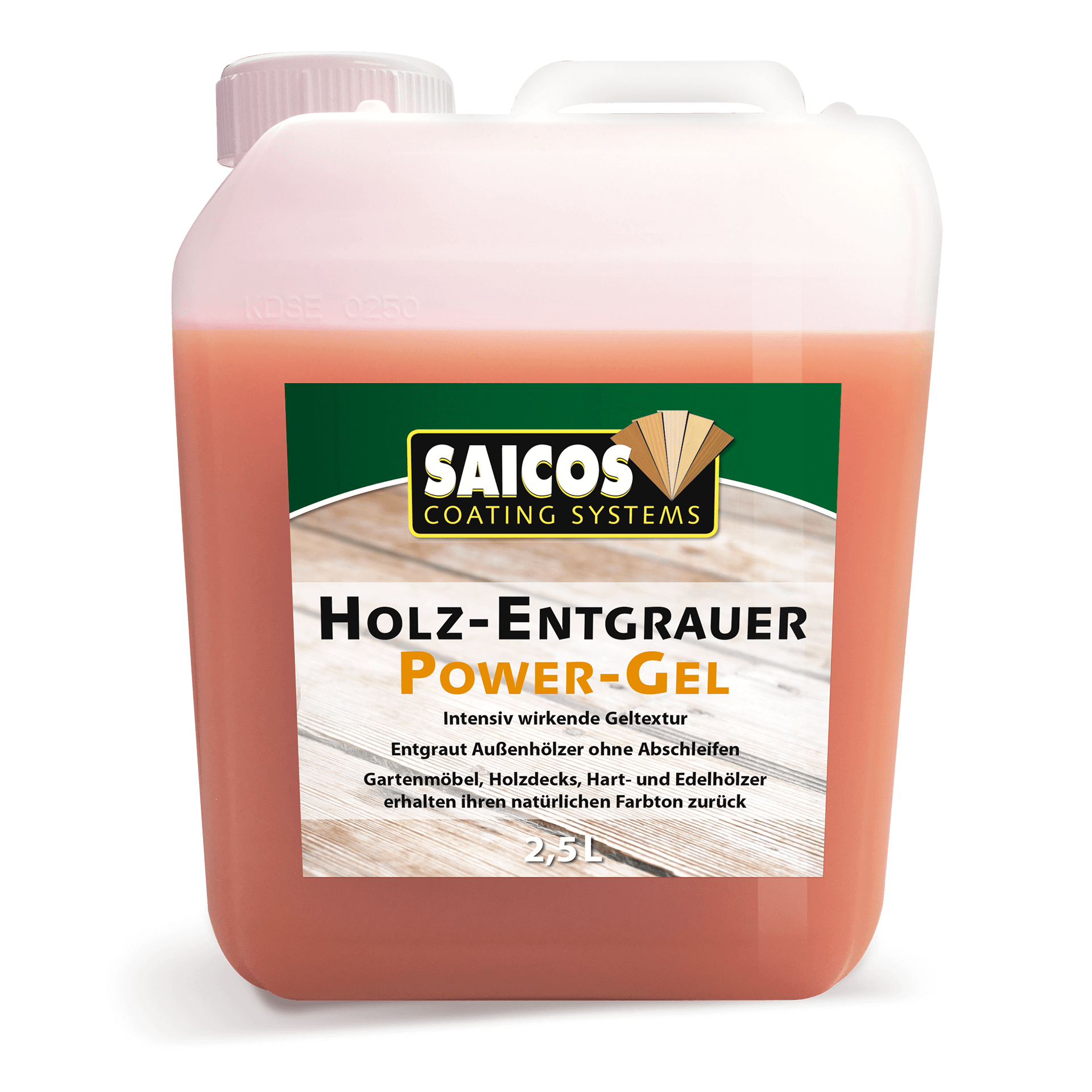 8133 Holz-Entgrauer Power-Gel 2,5 D Saicos Holz-Entgrauer Power-Gel